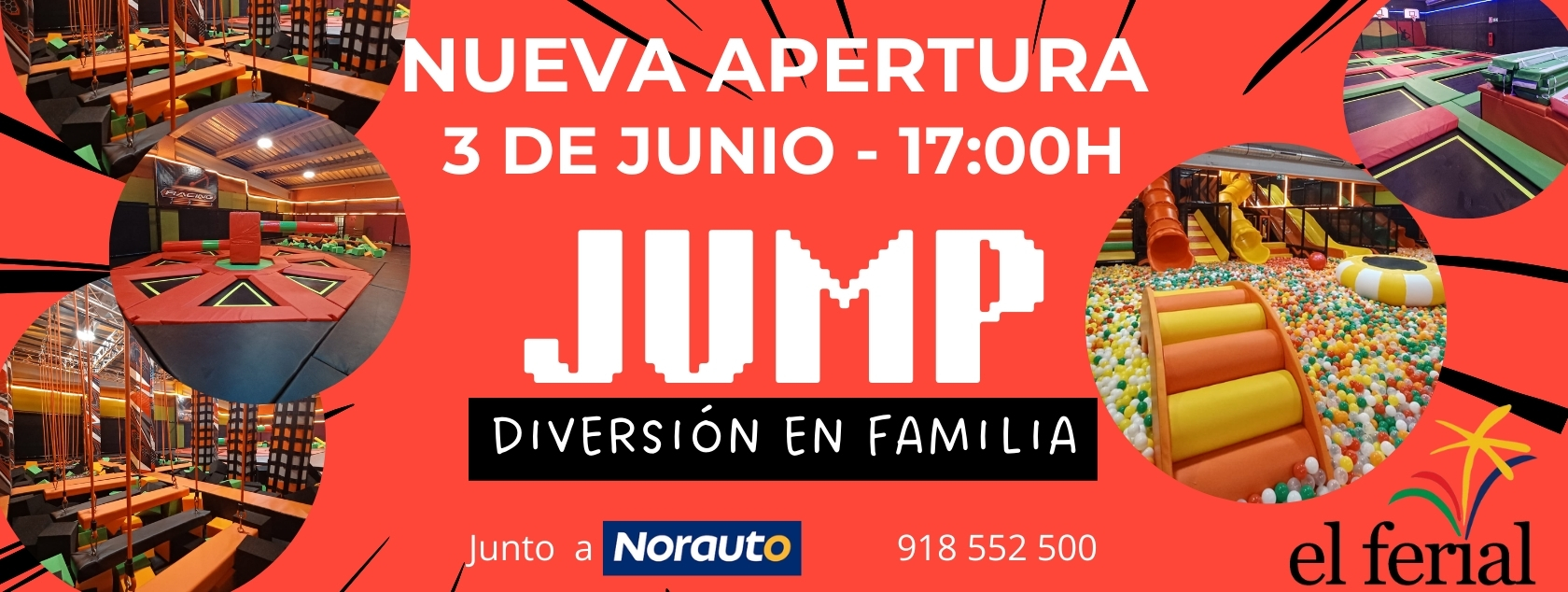 Nueva apertura de JUMP en CC El Ferial